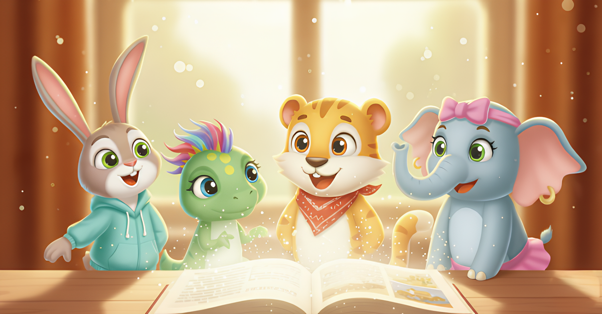 Magical Characters Reading Book